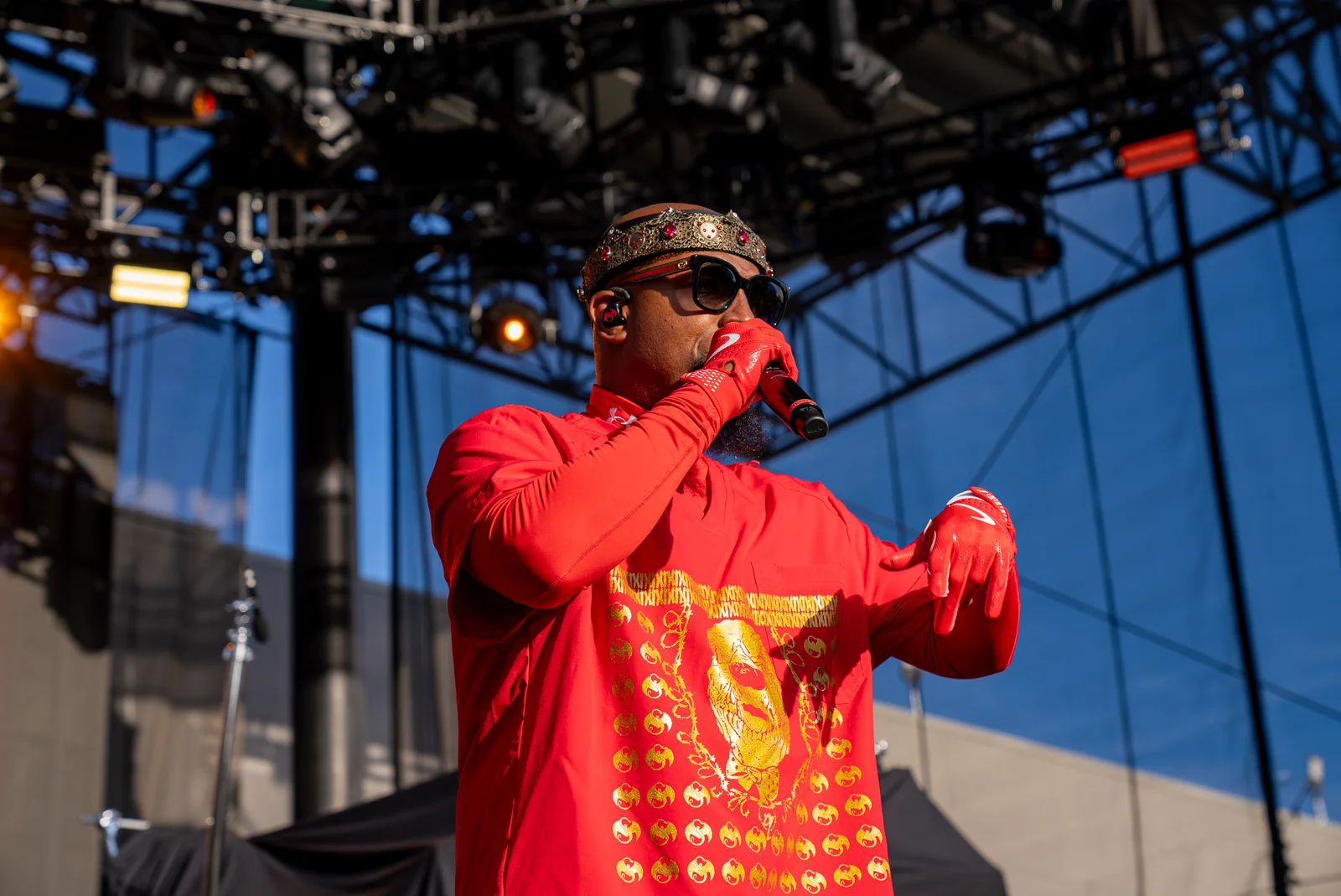 Tech N9ne performing live